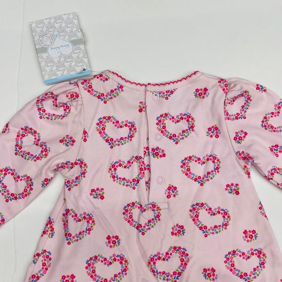 NWT Kissy Kissy 0-3M Hearts a Bloom Legging Set - Picture 5 of 6
